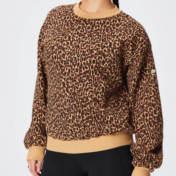 Fabletics Forever Fleece Crewneck Sweatshirt - Picture 4 of 5
